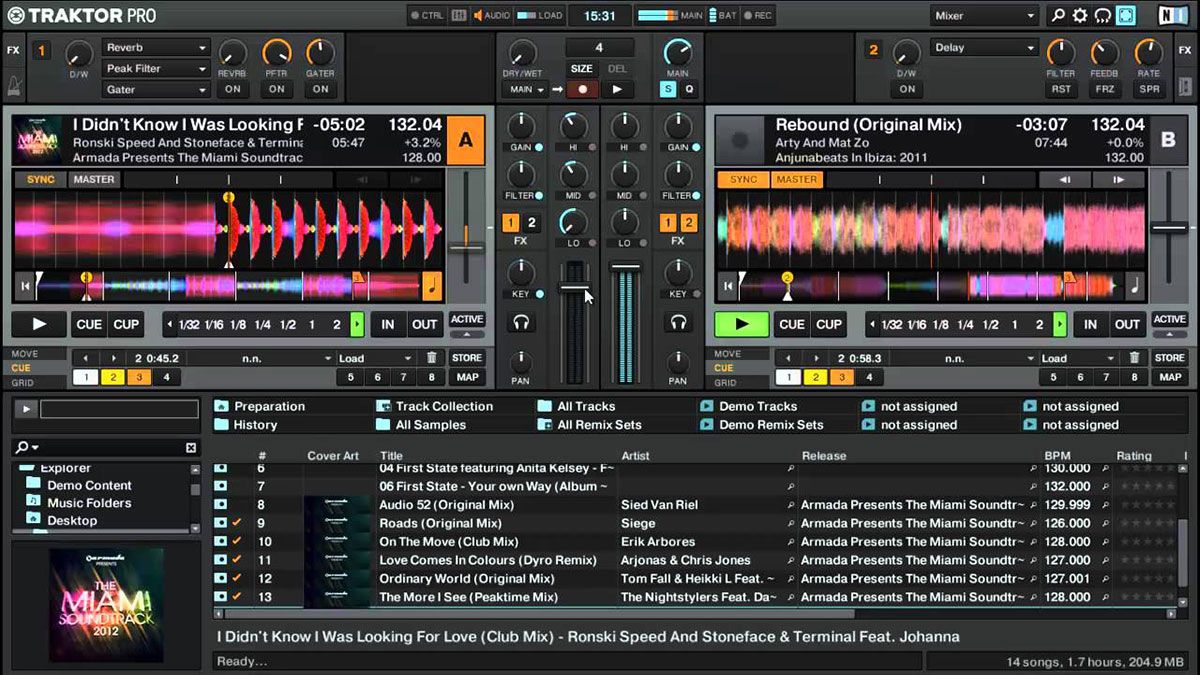 Traktor Pro 3 best DJ software